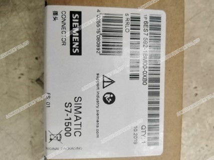 SIEMENS 6ES7592-1BM00-0XB0 PLC Endüstriyel Kontrol Orijinal yeni SIMATIC S7-1500 Ön konektör