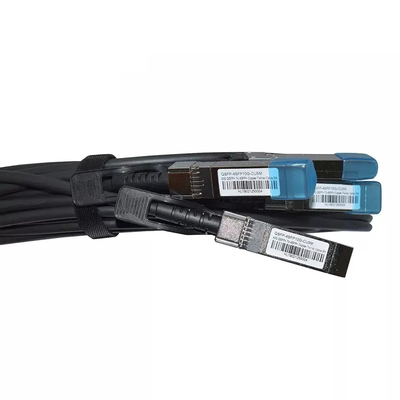 Optik Alıcı Modülü 4xSFP10G Pasif Bakır Splitter Kablosu QSFP-4SFP10G-CU5M
