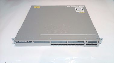Cisco Switch WS-C3850-12S-SCatalyst 3850 serisi 12 SFP Port Switch IP Base, IP tabanı özellik setinde 12 SFP portu ile entegre olan yeni nesil kurumsal düzeyde yığılabilir anahtar.