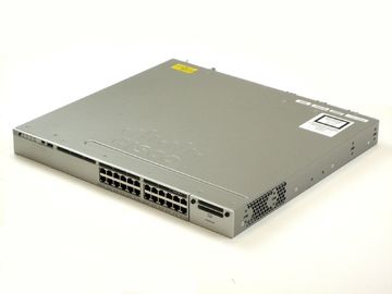 WS-C3850-24T-S Cisco Switch 3850 Catalyst 24 Port IP Veri Üssü 10/100/1000Mbps 350WAC güç kaynağı ile yığılabilir 24 10/100/1000 Ethernet portu