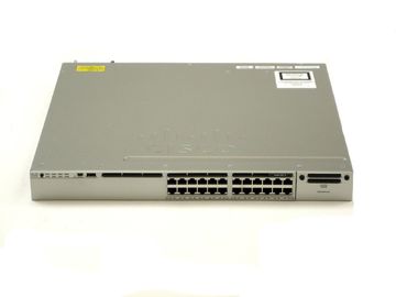 WS-C3850-24T-S Cisco Switch 3850 Catalyst 24 Port IP Veri Üssü 10/100/1000Mbps 350WAC güç kaynağı ile yığılabilir 24 10/100/1000 Ethernet portu