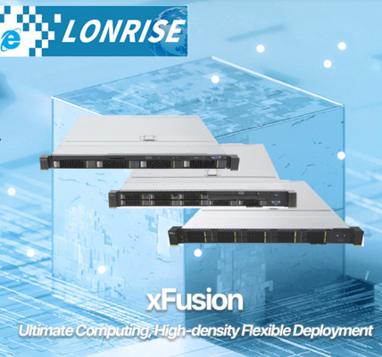 FusionServer 1288H V6 1U 2 Soketli Raf Tipi Sunucu Huawei, Intel Xeon Ölçeklenebilir İşlemci Platformu ile