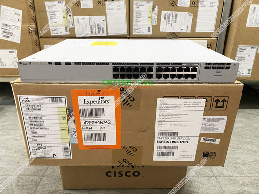 Yepyeni Cisco Catalyst 9200 24 Port POE Ethernet Anahtarı, Network Essentials C9200-24T-E