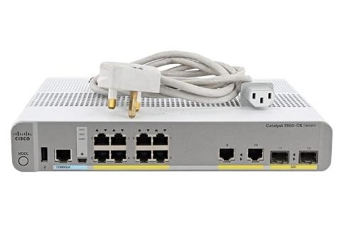 WS-C2960CX-8TC-L 8 Gigabit Ethernet Portları 2 1G SFP ve 2 1G Bakır Uplinks Enhanced Limited