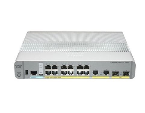 WS-C3560CX-12PD-S Cisco Catalyst 3560-CX 12 portlu kompakt anahtar katmanı 3 POE- 12 x 10/100/1000 Ethernet portları