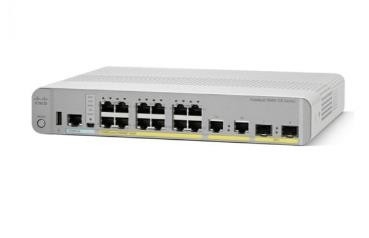 WS-C3560CX-12PC-S 12-Port Kompakt Değiştirme Katmanı 3 POE- 12 X 10/100/1000 Ethernet Portları 2 SFP&2GE Uplinks- Veri IP Üssü