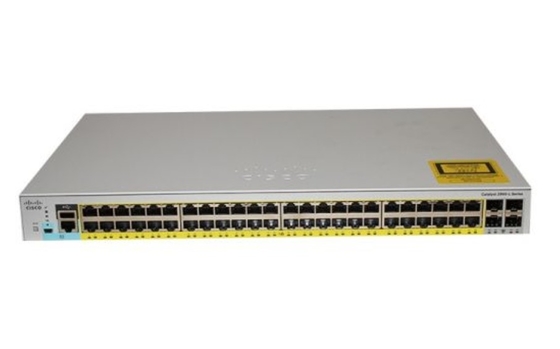 WS-C2960L-48PS-LL Katalizör 2960-L Değiştiricisi 48 Port GigE PoE 4 X 1G SFP LAN Lite ile (Asya Pasifik Bölüm Numarası: WS-C2960)