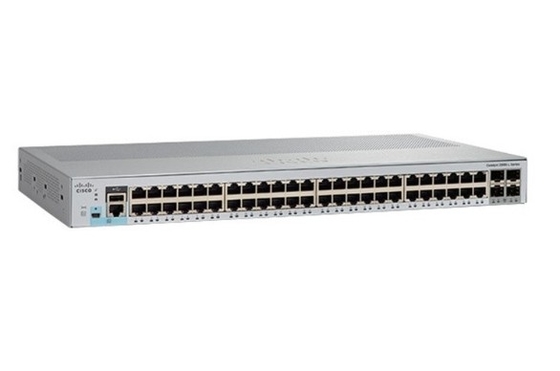 WS-C2960L-48TS-LL Katalizör 2960-L anahtarı 48 Port GigE 4 X 1G SFP LAN Lite (Asya Pasifik P/N: WS-C2960L-48TS-AP)