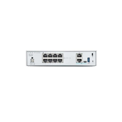 FPR1010-NGFW-K9 Cisco Güvenli Yangın Duvarı FTD Yazılımı, 8-Gigabit Ethernet (GbE) Portları ile Yangın Gücü 1010 Aygıt