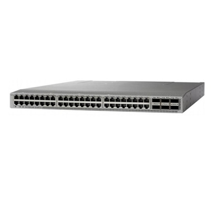 N9K-C93108TC-FX Cisco Nexus 9000 Serisi Switch Nexus 9300 48p 10G BASE-T ve 6p 40G/100G QSFP28, MACsec ile