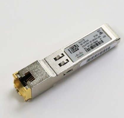 GLC-TE Cisco SFP GLC Modülü 1000BASE-T SFP transceiver modülü 5. kategorideki bakır tel için