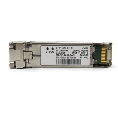 SFP-10G-SR-S Cisco SFP-10G-SR-S, 10GBASE-SR SFP Modülü Kurumsal Sınıf Cisco SFP Alıcı
