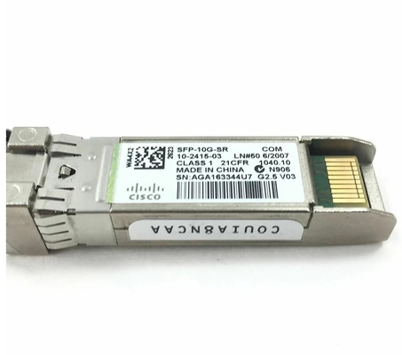 SFP-10G-ZR-S SFP-10G-ZR - Cisco 10GBASE-ZR SMF için SFP10G Modülü