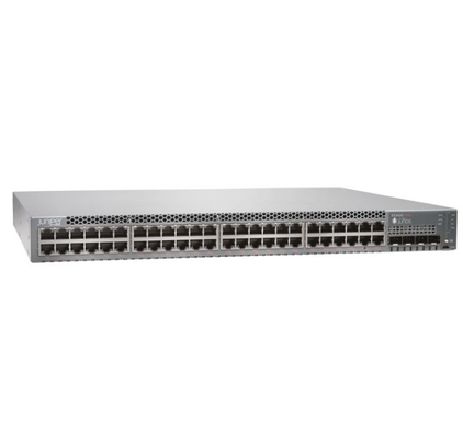 EX3400-48T EX3400 48 Port 10/100/1000BaseT 4 X 1/10G SFP/SFP+ 2 X 40G QSFP+ Fazladan Fanlar Önten Geriye Hava Akışı