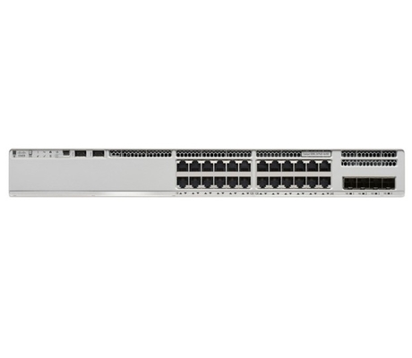 C9300L-24P-4G-A Cisco Catalyst 9300L Switches 24-Port Sabit Uplinks PoE+ 4X1G Uplinks Ağ Avantajı