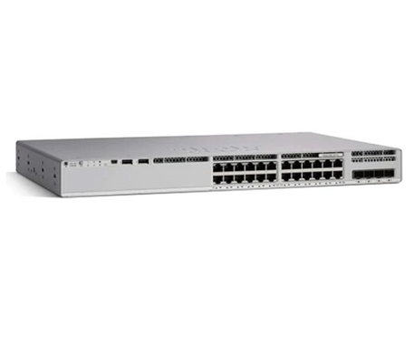 C9300L-24P-4G-A Cisco Catalyst 9300L Switches 24-Port Sabit Uplinks PoE+ 4X1G Uplinks Ağ Avantajı