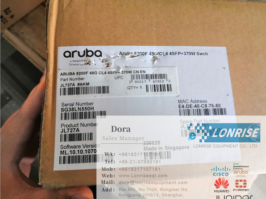 Jl727a Yeni mühürlü ArubaEnterprise Ethernet 10 Gb 48 Port Poe Switch Gigabit
