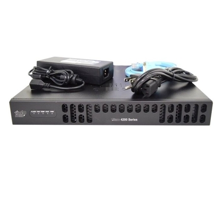 ISR4221-SEC/K9 Cisco ISR 4221 Router 2 WAN/LAN Port 1 SFP Port Multi Core CPU 2 NIM Güvenlik Paketi