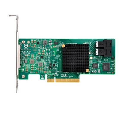 Broadcom LSI SAS 9500-8i Ana Otobüs Adaptörü 12Gb/s SAS 8-Port PCIe 3.0 HBA Kart Destek Raid 0/1/1E/10The Broadcom 9311-8i