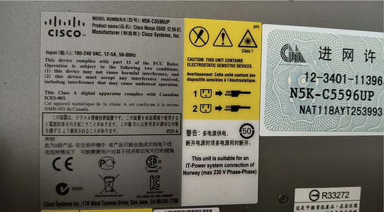 N5K C5596UP FA Cisco Nexus 5000 Serisi Değiştirici Stokta İyi Fiyatla