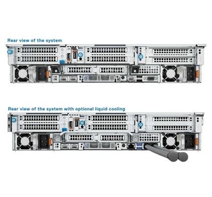 De ll PowerEdge R760 Rack Server Mainstream 2U Çift Intel Xeon 16x 2.5 " SAS/SATA 8x NVMe Direct