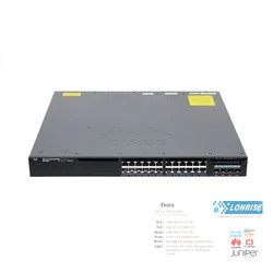 WS-C3650-24PD-S C3650 Serisi Ethernet Switch 24 Port PoE Gigabit Enterprise Switch WS-C3650-24PD-S