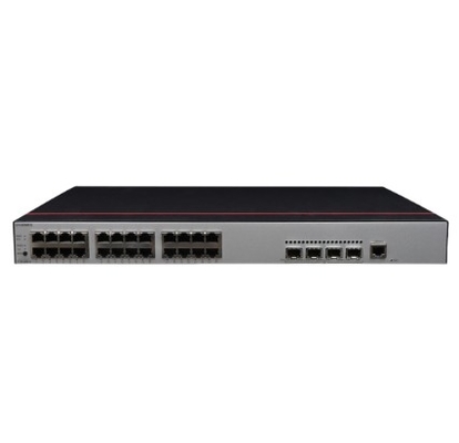 S1730S-S24P4S-A1 Huawei S1730S-S24P4S-A (24 10/100/1000BASE-T Ethernet portları 4 Gigabit SFP, PoE+, AC güç kaynağı)