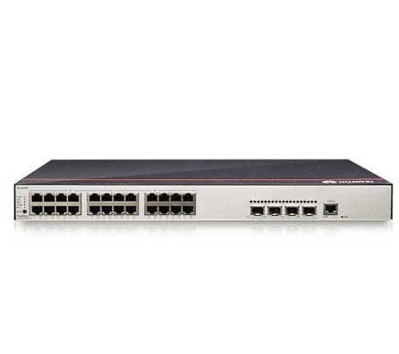 S1730S-S24P4S-A1 Huawei S1730S-S24P4S-A (24 10/100/1000BASE-T Ethernet portları 4 Gigabit SFP, PoE+, AC güç kaynağı)