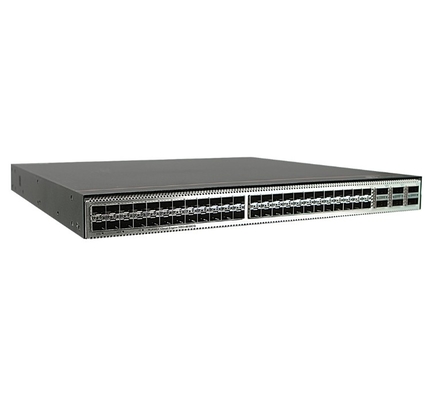 CE6863E-48S6CQ-F Huawei CloudEngine 6800 48*25G SFP28, 6*100G QSFP28, 2* AC güç kaynağı, port tarafı hava çıkışı