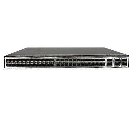 CE6863E-48S6CQ Huawei CloudEngine 6800 48*25G SFP28, 6*100G QSFP28, 2* AC güç kaynağı, Port Side Air Outlet/ Inlet