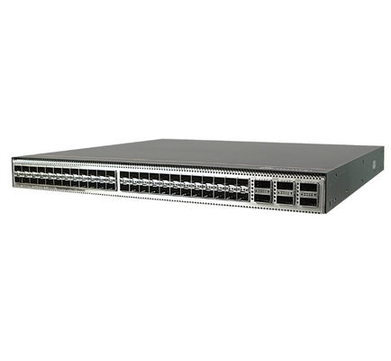 CE6863E-48S6CQ-F Huawei CloudEngine 6800 48*25G SFP28, 6*100G QSFP28, 2* AC güç kaynağı, port tarafı hava çıkışı