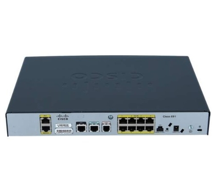 Yönlendirici CISCO891-K9 Cisco 891 GigaE SecRouter 2 WAN Bağlantı Noktaları 8 X 10/100 LAN Bağlantı Noktaları