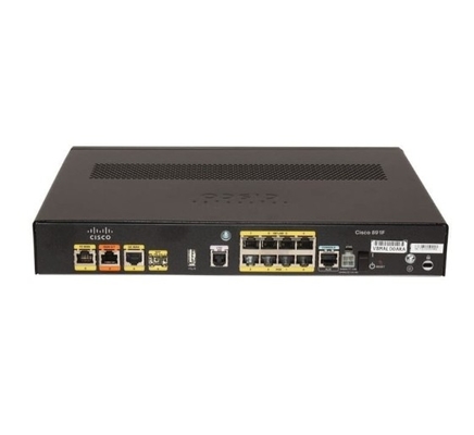Cisco Router C891F-K9 1 SFP 4 POE Güvenlik Kablosuz Denetleyici AVC WAN
