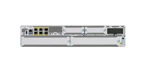 C8300-1N1S-4T2X - Cisco Catalyst 8300 Serisi Edge Platformlar Serisi C8300 1RU w / 10G WAN (1 SM yuvası ve 1 NIM yuvası ve 2 x 10-Gigabit Ethernet ve 4 x 1-Gigabit Ethernet portları)