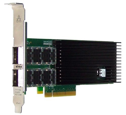 PE340G2QI71 Çift Port Fiber 40 Gigabit Ethernet PCI Express Sunucu Adaptörü Silicom