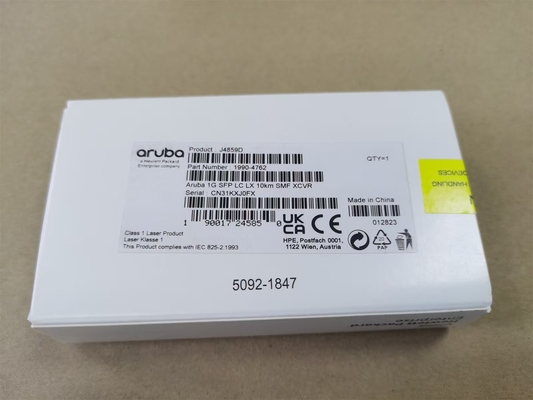 J4859D Aruba 1G SFP Aruba Alıcılar Aruba 1G SFP LC LX 10km SMF Alıcılar