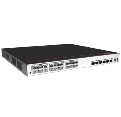 S5735-S24P4XE-V2 24*10/100/1000 SFP Portları 4*10GE SFP+ Portları 2*12GE Güç Modülü Olmayan Yüklü Portlar PoE+