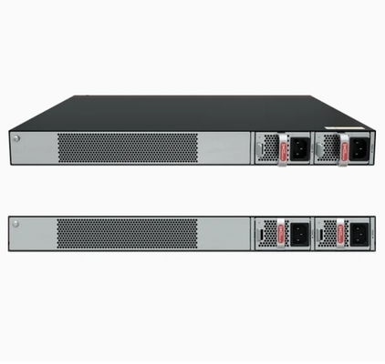 S5735-S24ST4XE-V2 24*GE SFP portları, bunların 8'i çift amaçlı 10/100/1000 veya SFP 4*10GE SFP+ portları 2*12GE Güç modülü olmayan yığın portları