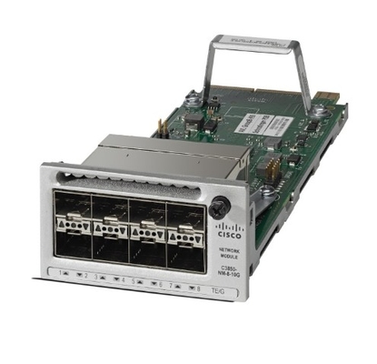 C9300X-NM-8Y Katalizör 9300 Serisi Ağ Modülü Genişleme Modülü 1gb Ethernet 10gb/25gb Ethernet Sfp X 8