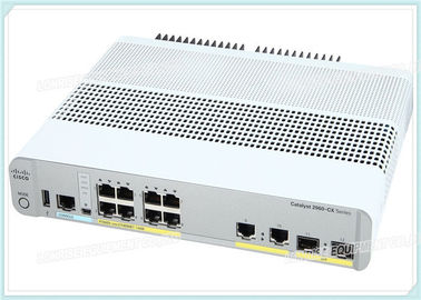 WS-C2960CX-8PC-L Cisco Ethernet Network Switch Cisco Catalyst 2960-CX 8 Port PoE LAN Base 8 Gigabit Ethernet POE + portlarını 2 x 1 Gigabit bakır ve 2 x 1 Gigabit SFP yukarı bağlantıları ile donatır