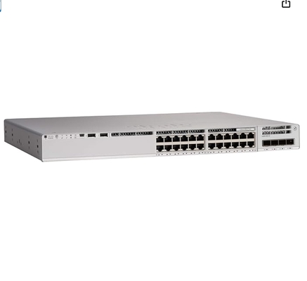 C9200L-24T-4X-E Cisco Switch Catalyst 9200L 24 portlu Veri 4x10G Uplink Switch Ağ Temelleri