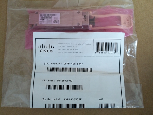 Cisco QSFP-40G-SR4 40GBASE-SR4 MMF Alıcı-Verici Modülü