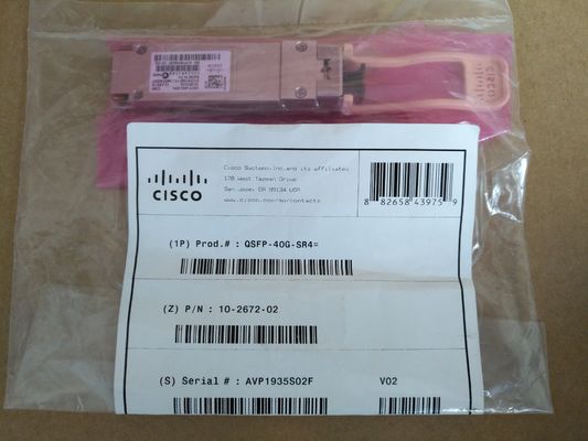 Cisco QSFP-40G-SR4 40GBASE-SR4 MMF Alıcı-Verici Modülü