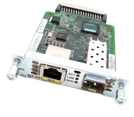 Cisco EHWIC-1GE-SFP-CU 1 Port Gigabit Ethernet HWIC with SFP Yuvası