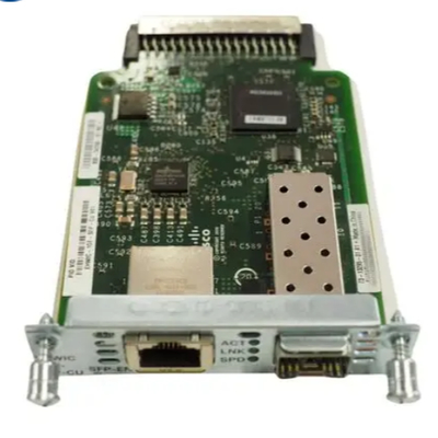 Cisco EHWIC-1GE-SFP-CU 1 Port Gigabit Ethernet HWIC with SFP Yuvası