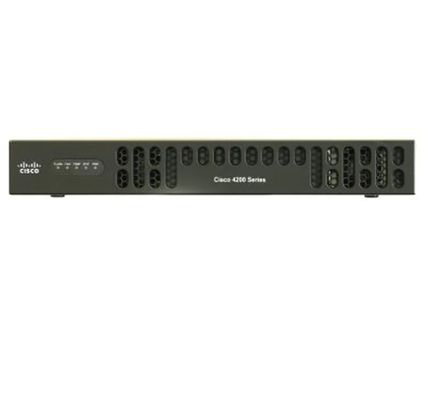 ISR4331/K9 3 adet yerleşik GE, 2 NIM yuvası, 1 ISC yuvası, 1 SM yuvası, 4 GB Flash Bellek varsayılan, 4 GB DRAM varsayılan özellikli ISR 4331