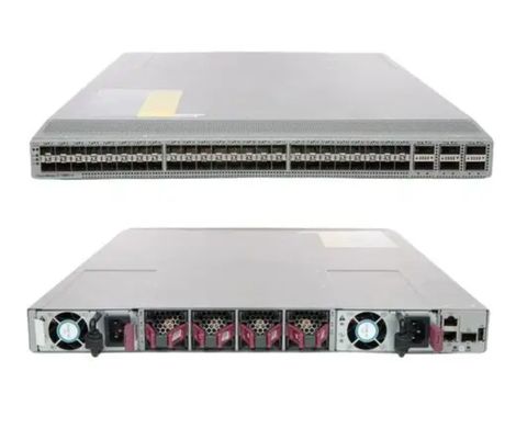 N9K-C93180YC-FX  Nexus 9300, 48 adet 1/10G/25G SFP ve 6 adet 40G/100G QSFP28 portlu, MACsec ve Birleşik Port Özellikli