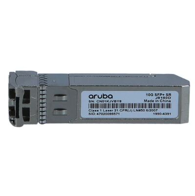 J9150D, Aruba 10G SFP+ LC SR Alıcı-Verici, 10G SFP+/LC/300m MMF