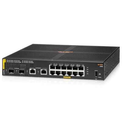 JL679A, Aruba 6100 Anahtar, 12xGE PoE/2xSFP+/139W PoE