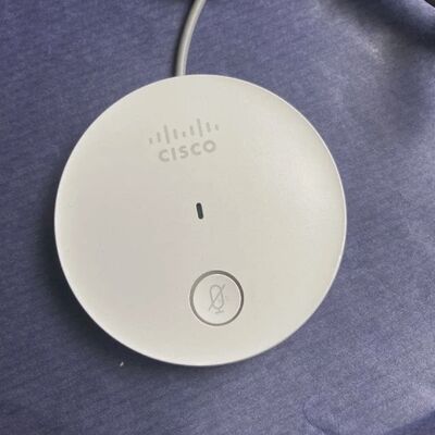 CS-MIC-TABLE-E, Cisco Masa Mikrofonu, Kablolu, Tek Yönlü, 3,5 mm Jak